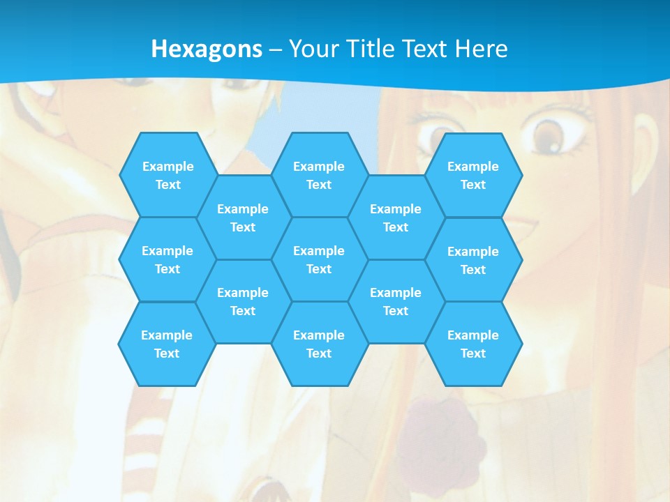 A Couple Of People Sitting At A Table With A Cake In Front Of Them PowerPoint Template