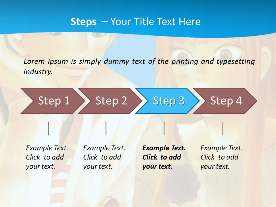 A Couple Of People Sitting At A Table With A Cake In Front Of Them PowerPoint Template
