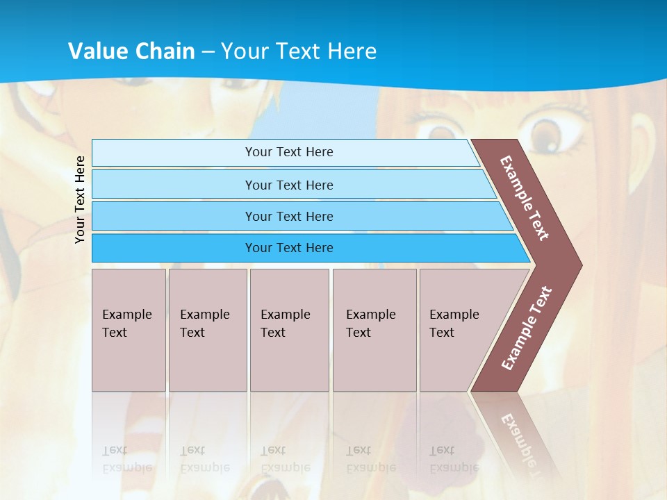 A Couple Of People Sitting At A Table With A Cake In Front Of Them PowerPoint Template