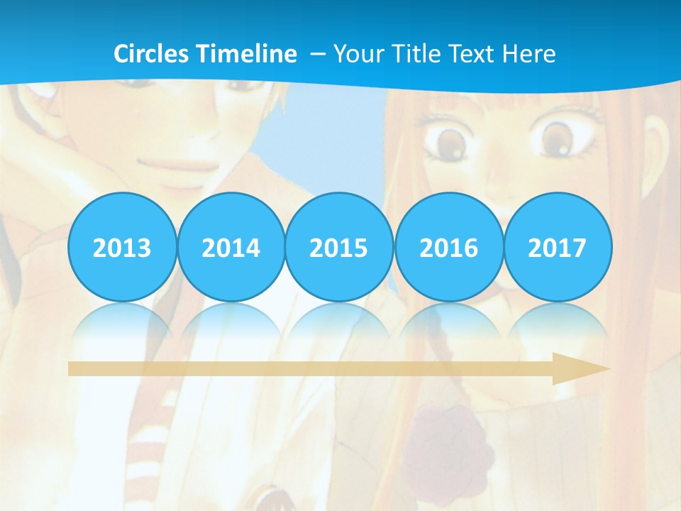 A Couple Of People Sitting At A Table With A Cake In Front Of Them PowerPoint Template