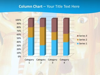 A Couple Of People Sitting At A Table With A Cake In Front Of Them PowerPoint Template