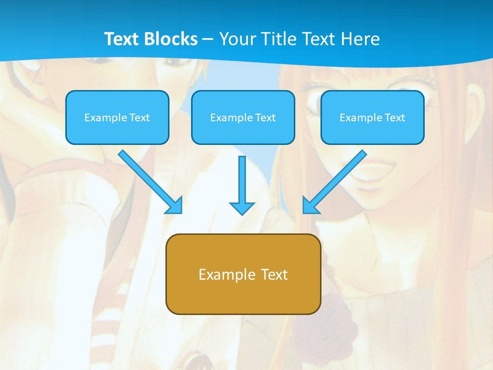 A Couple Of People Sitting At A Table With A Cake In Front Of Them PowerPoint Template