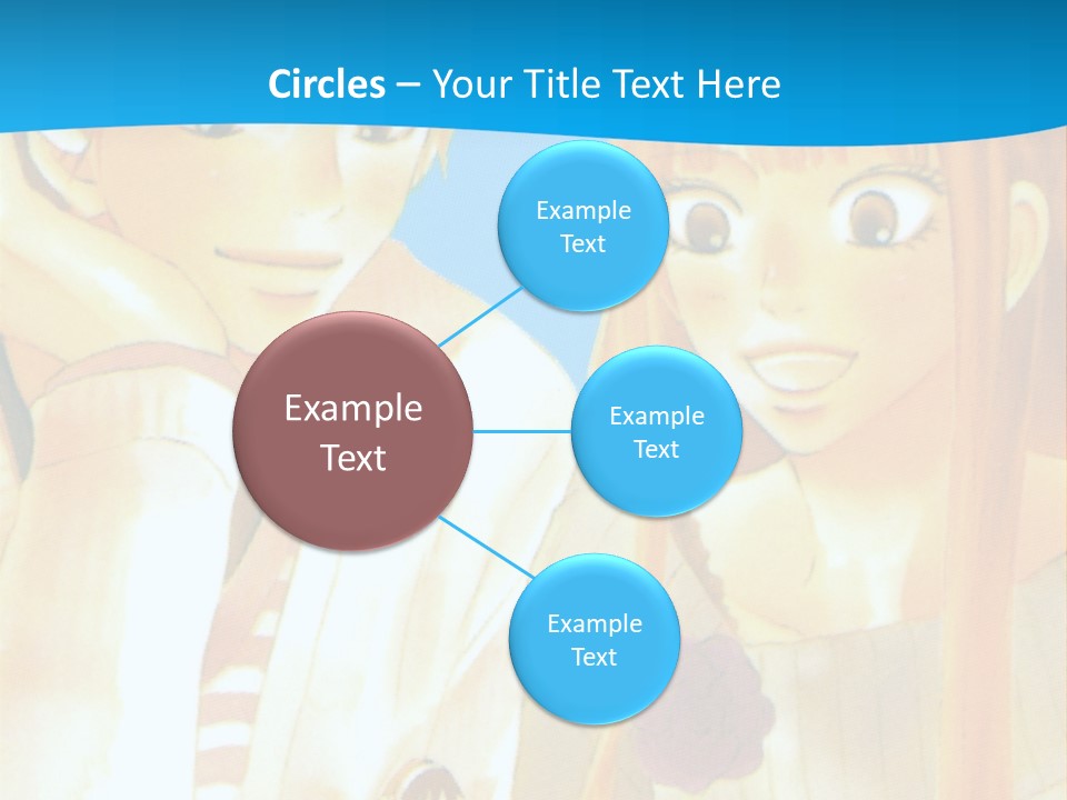 A Couple Of People Sitting At A Table With A Cake In Front Of Them PowerPoint Template