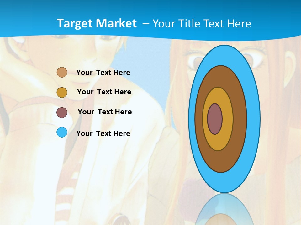 A Couple Of People Sitting At A Table With A Cake In Front Of Them PowerPoint Template