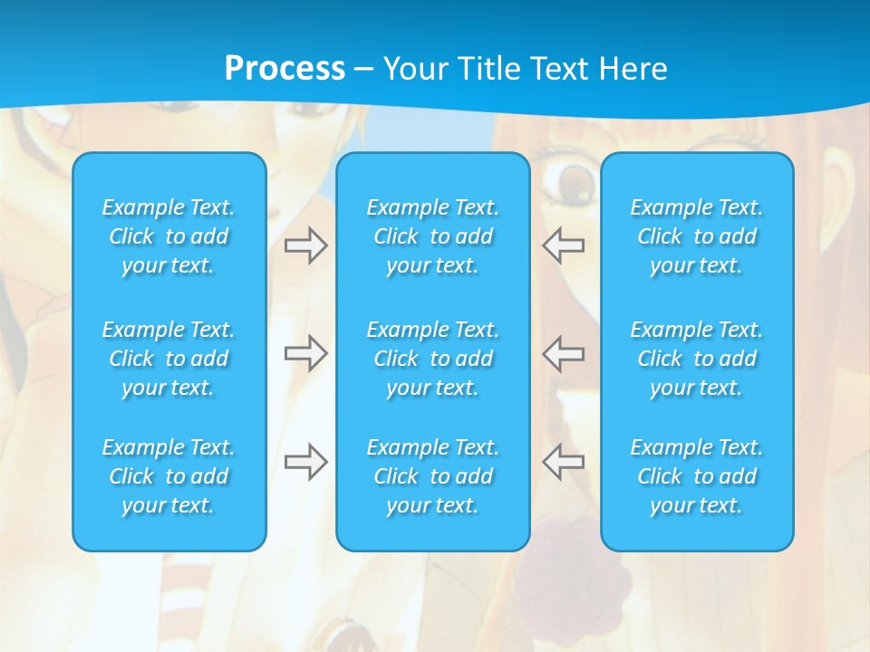 A Couple Of People Sitting At A Table With A Cake In Front Of Them PowerPoint Template