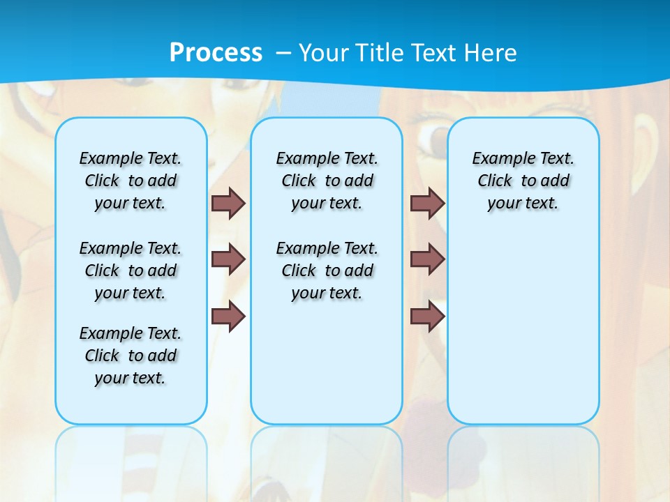 A Couple Of People Sitting At A Table With A Cake In Front Of Them PowerPoint Template