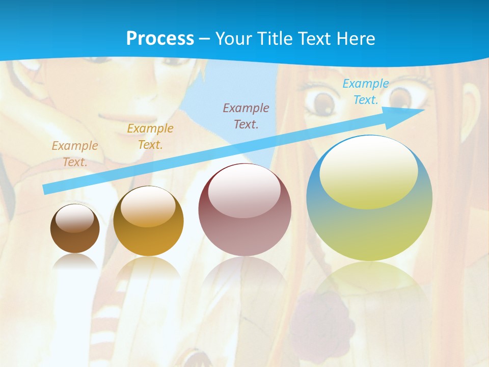 A Couple Of People Sitting At A Table With A Cake In Front Of Them PowerPoint Template
