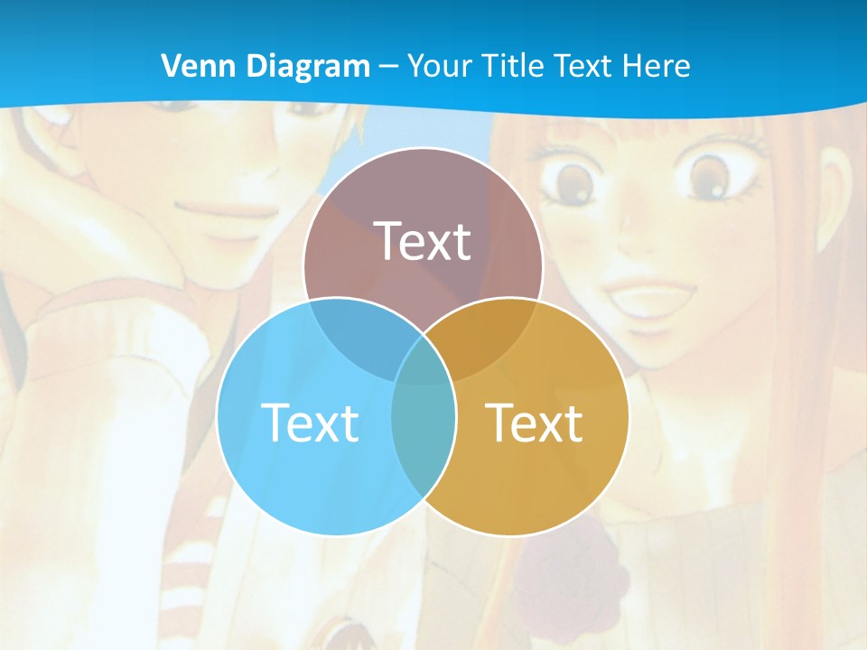 A Couple Of People Sitting At A Table With A Cake In Front Of Them PowerPoint Template