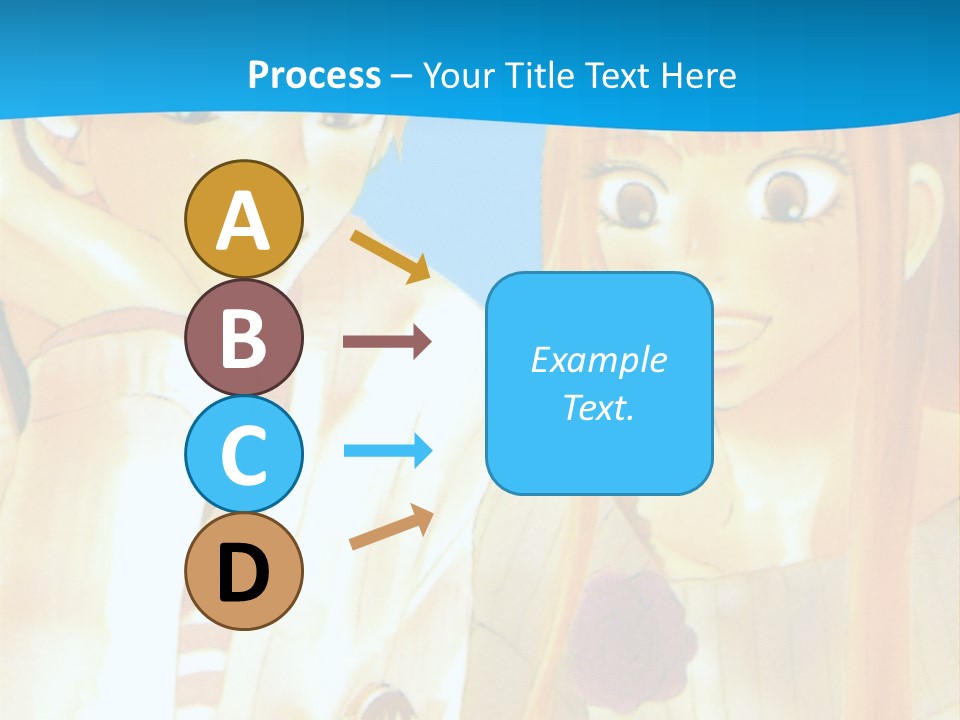 A Couple Of People Sitting At A Table With A Cake In Front Of Them PowerPoint Template