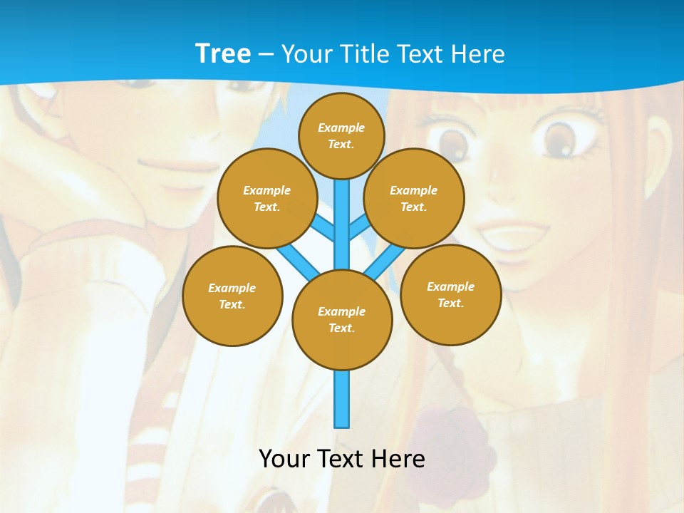A Couple Of People Sitting At A Table With A Cake In Front Of Them PowerPoint Template