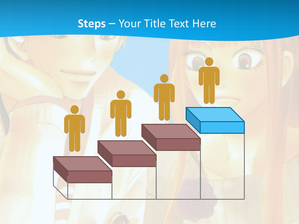 A Couple Of People Sitting At A Table With A Cake In Front Of Them PowerPoint Template