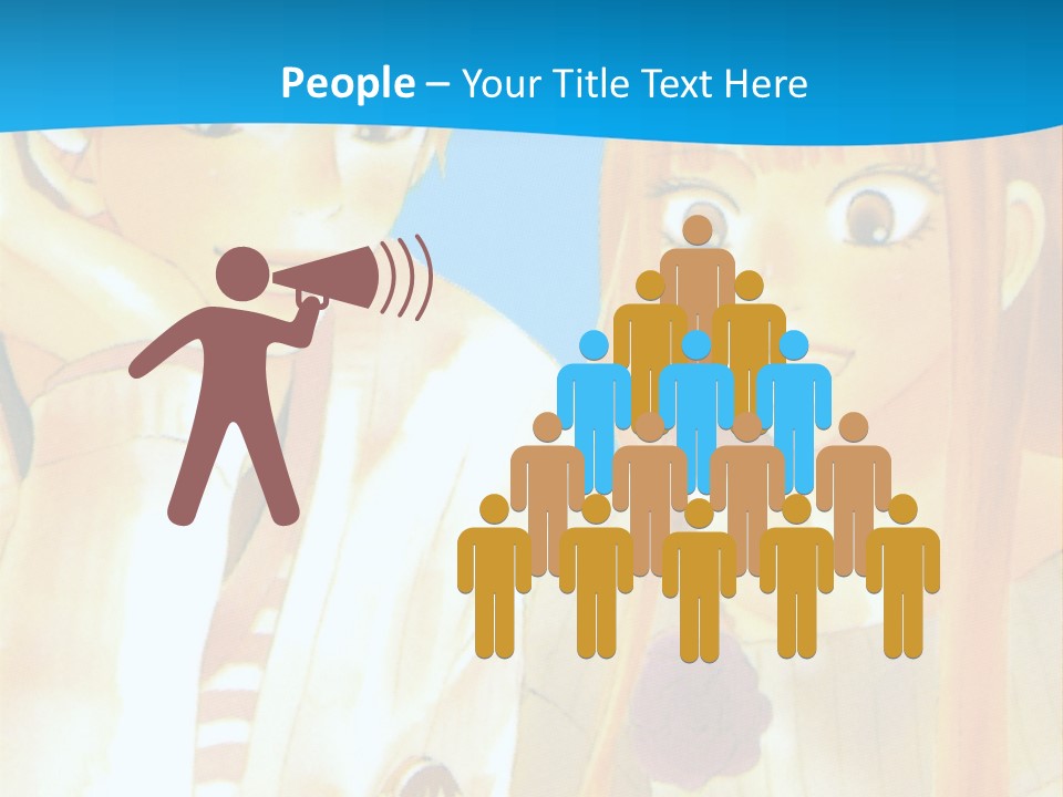 A Couple Of People Sitting At A Table With A Cake In Front Of Them PowerPoint Template