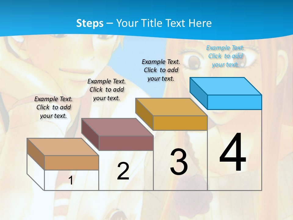 A Couple Of People Sitting At A Table With A Cake In Front Of Them PowerPoint Template