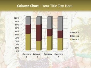 A Couple Of People Standing Next To Each Other PowerPoint Template