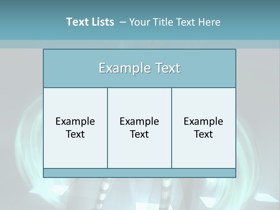 A Girl With Long Hair Is Standing In Front Of A Blue Background PowerPoint Template