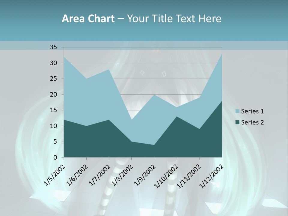 A Girl With Long Hair Is Standing In Front Of A Blue Background PowerPoint Template
