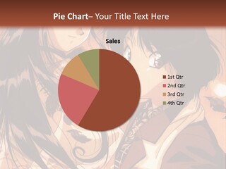 A Couple Of People That Are Standing Next To Each Other PowerPoint Template