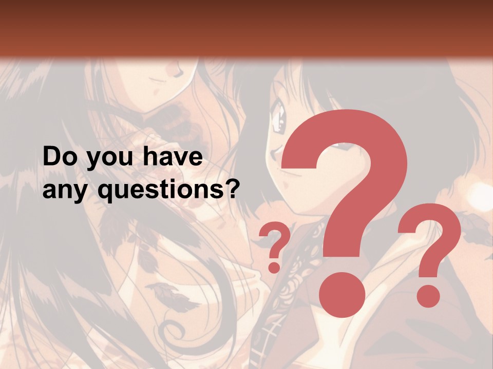 A Couple Of People That Are Standing Next To Each Other PowerPoint Template