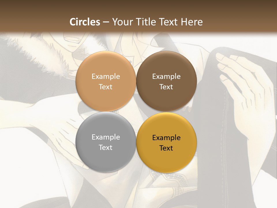 A Couple Of People That Are Hugging Each Other PowerPoint Template