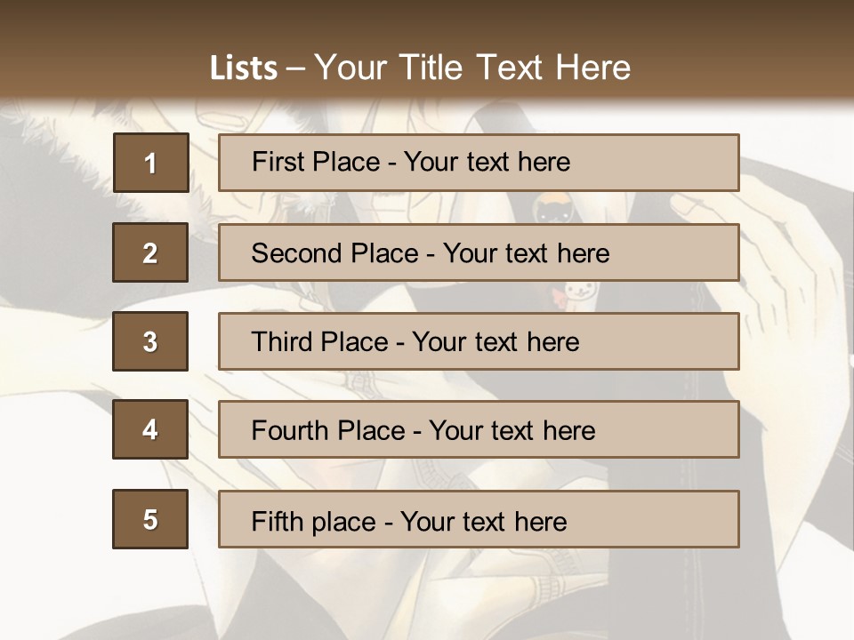 A Couple Of People That Are Hugging Each Other PowerPoint Template
