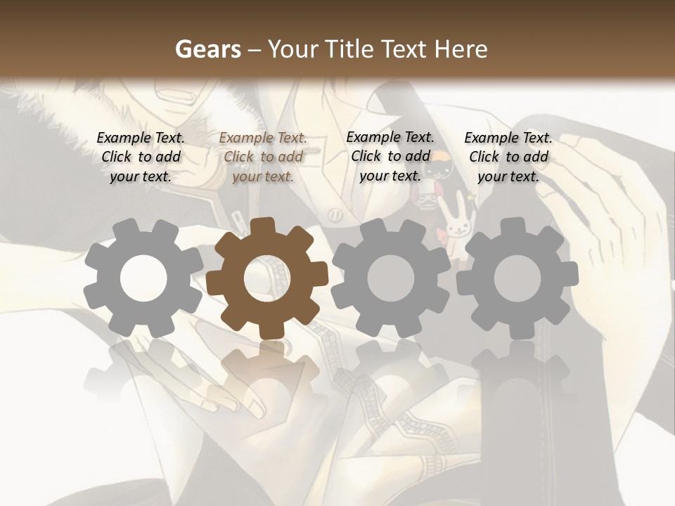 A Couple Of People That Are Hugging Each Other PowerPoint Template