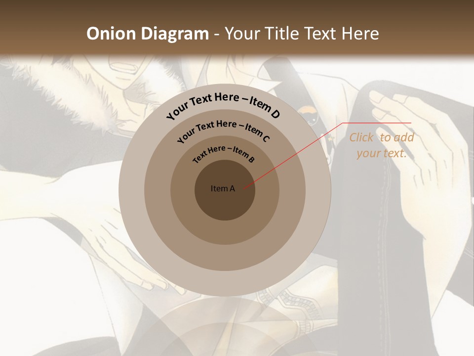 A Couple Of People That Are Hugging Each Other PowerPoint Template