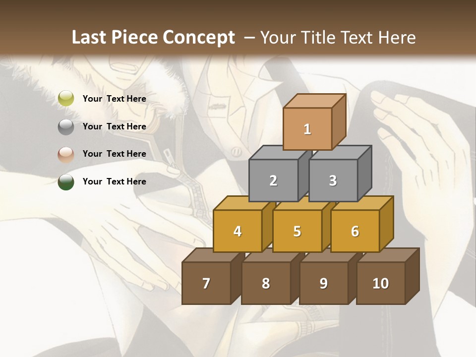 A Couple Of People That Are Hugging Each Other PowerPoint Template