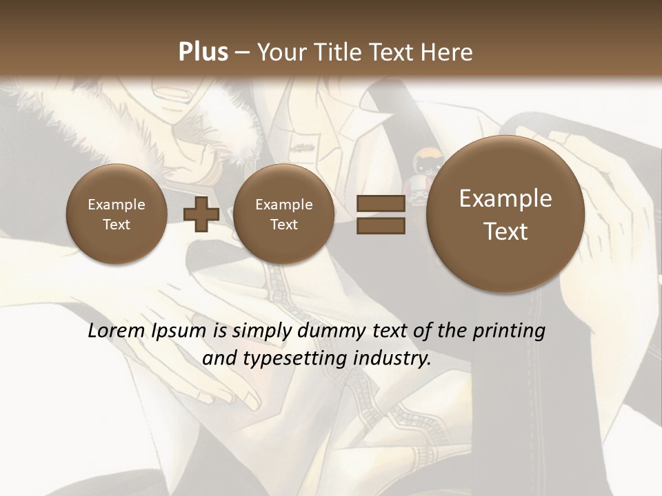 A Couple Of People That Are Hugging Each Other PowerPoint Template