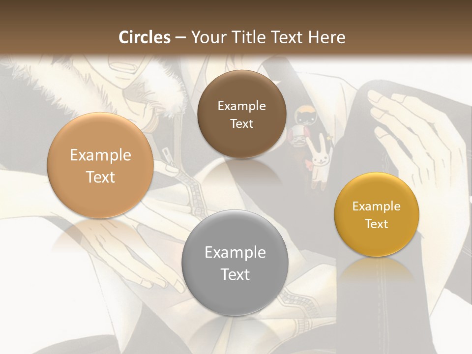 A Couple Of People That Are Hugging Each Other PowerPoint Template