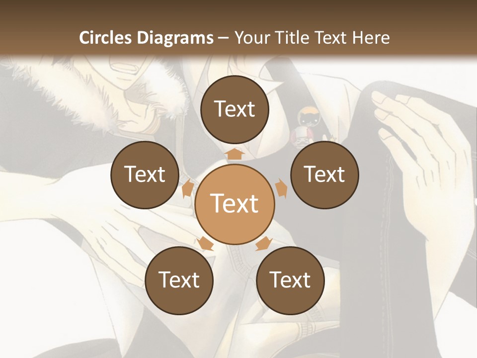 A Couple Of People That Are Hugging Each Other PowerPoint Template