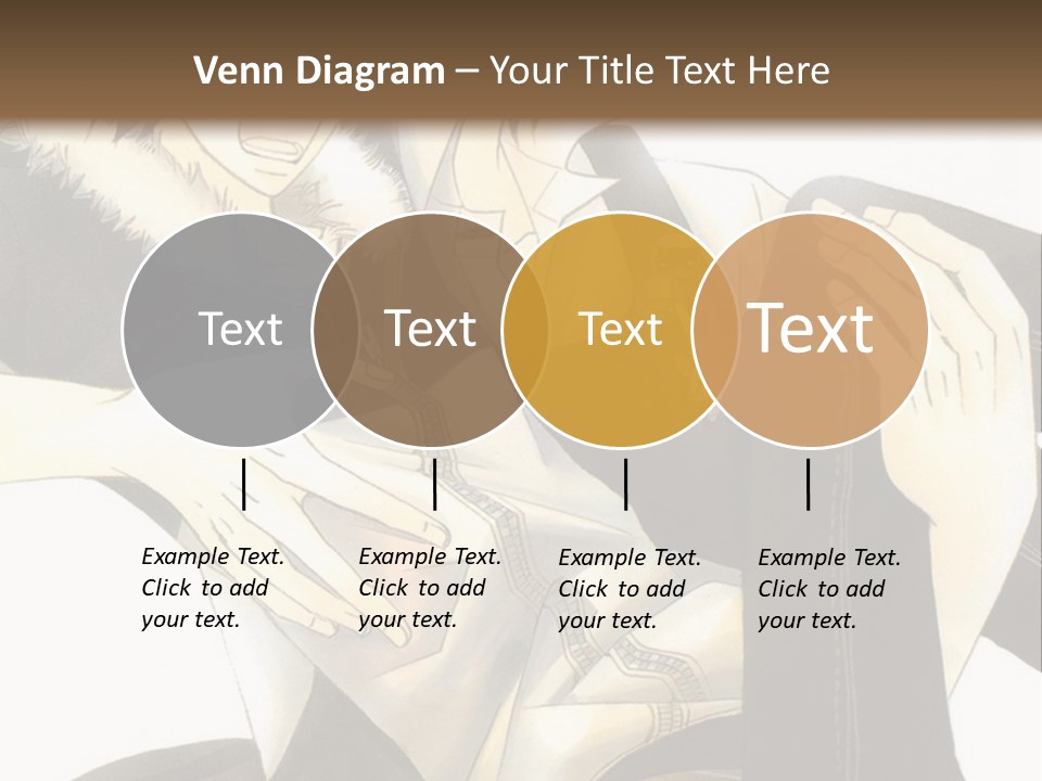 A Couple Of People That Are Hugging Each Other PowerPoint Template