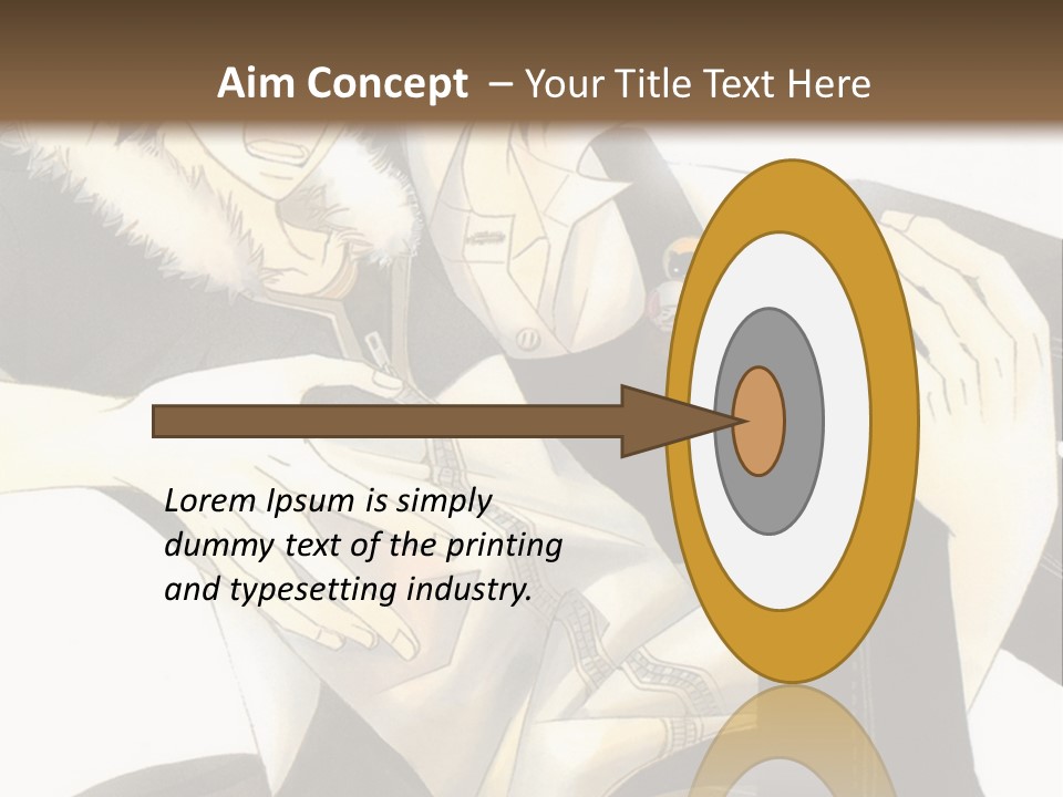 A Couple Of People That Are Hugging Each Other PowerPoint Template