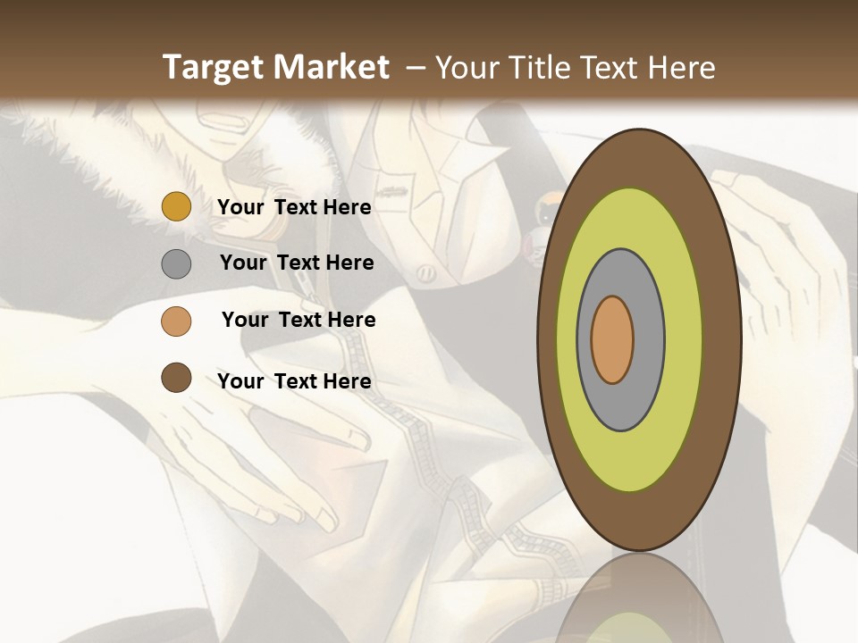 A Couple Of People That Are Hugging Each Other PowerPoint Template