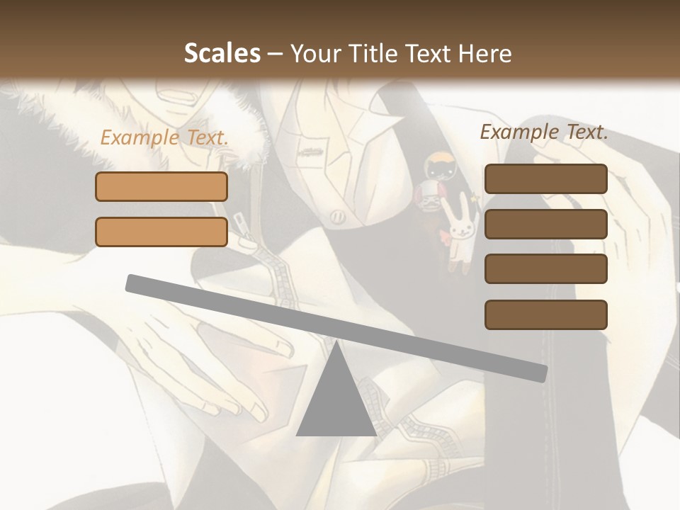 A Couple Of People That Are Hugging Each Other PowerPoint Template