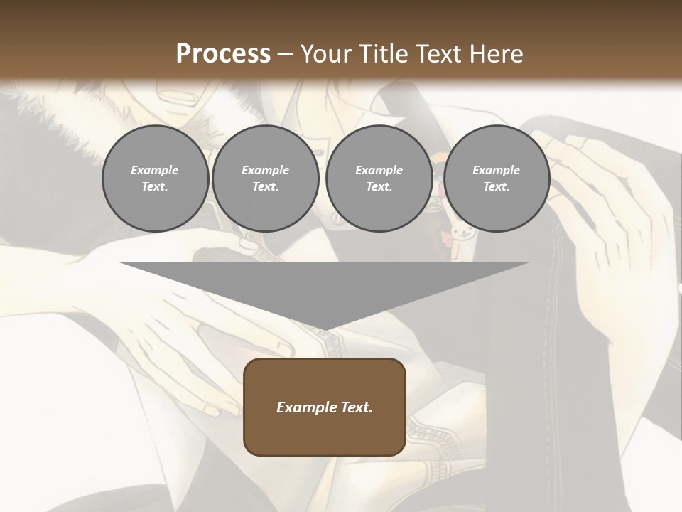 A Couple Of People That Are Hugging Each Other PowerPoint Template