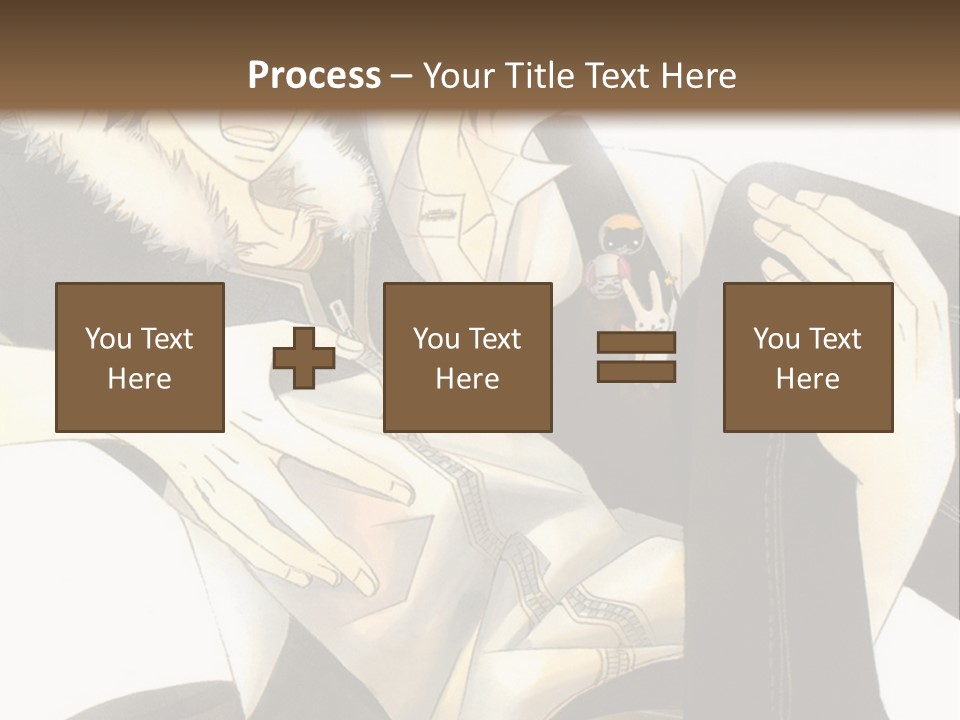 A Couple Of People That Are Hugging Each Other PowerPoint Template