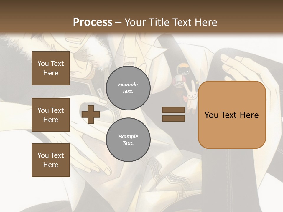 A Couple Of People That Are Hugging Each Other PowerPoint Template