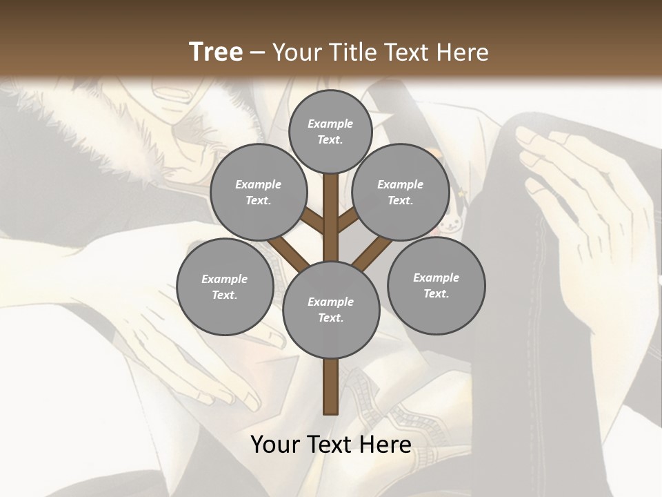 A Couple Of People That Are Hugging Each Other PowerPoint Template