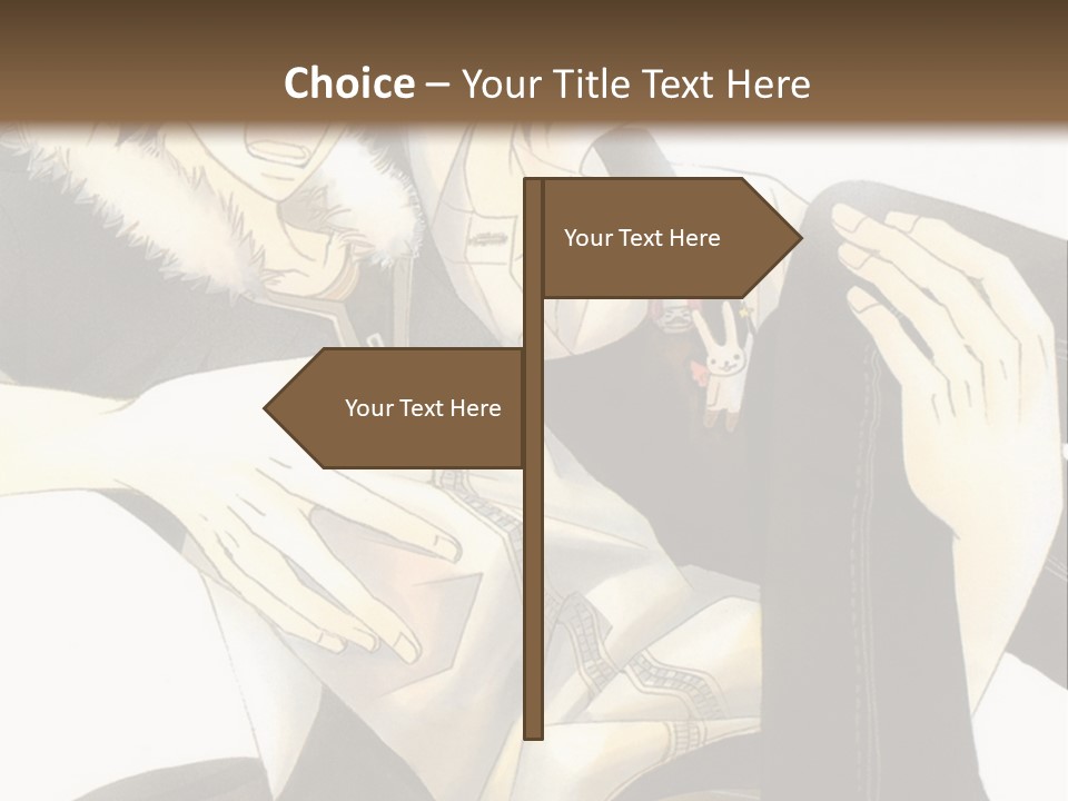 A Couple Of People That Are Hugging Each Other PowerPoint Template