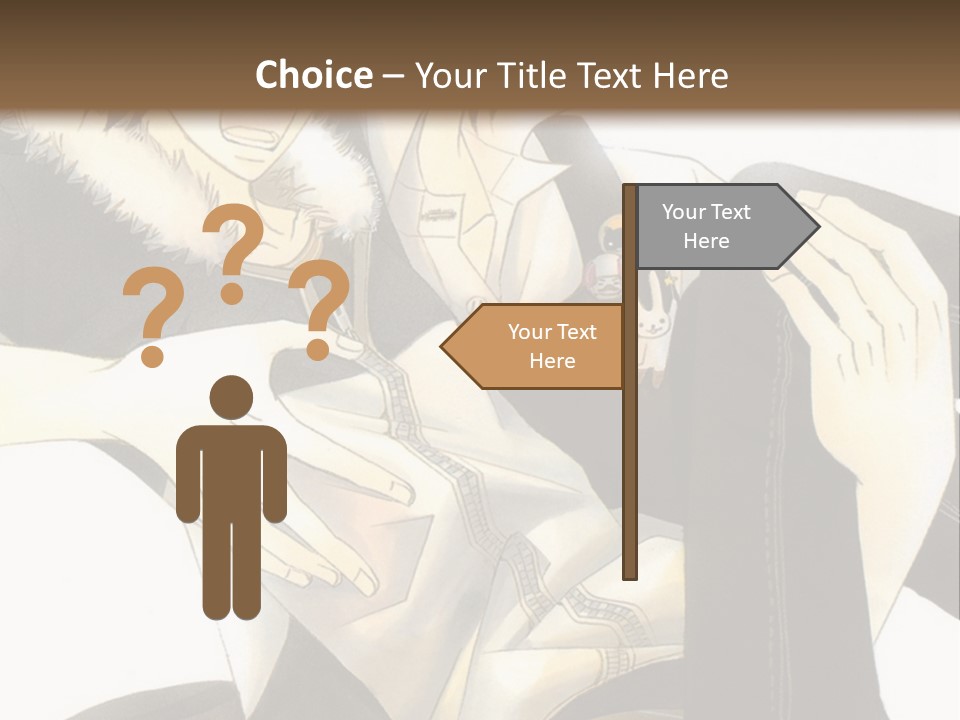 A Couple Of People That Are Hugging Each Other PowerPoint Template