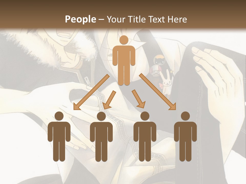 A Couple Of People That Are Hugging Each Other PowerPoint Template