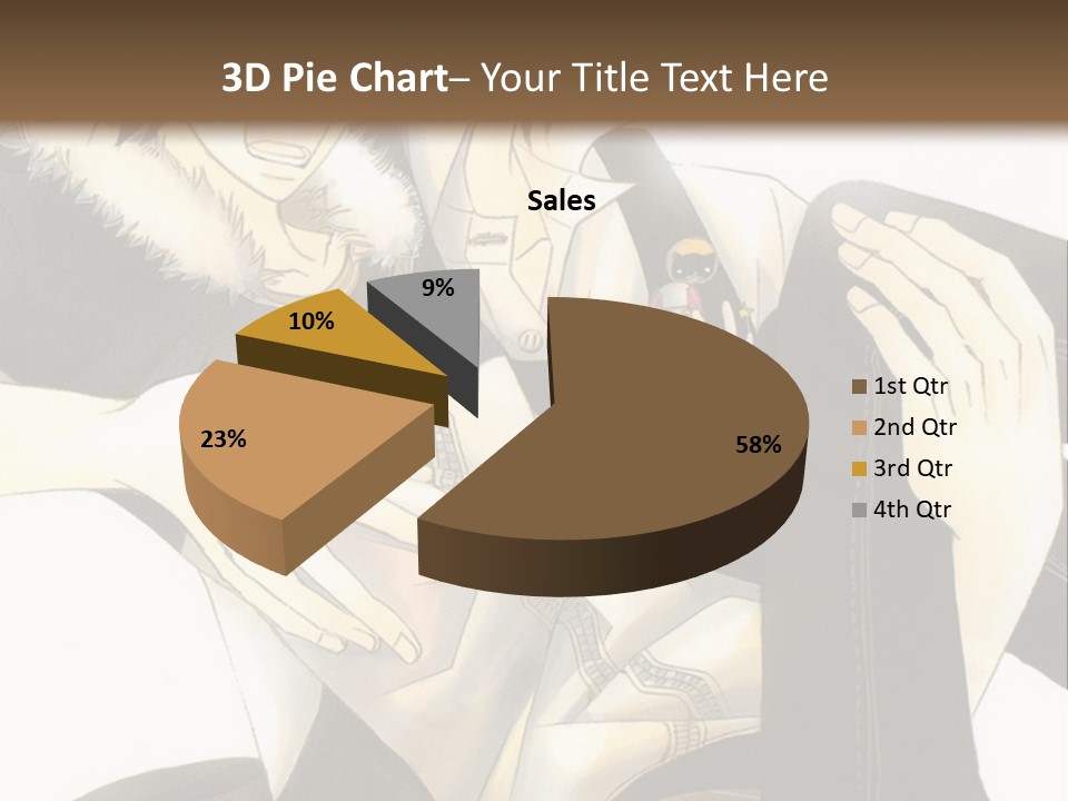 A Couple Of People That Are Hugging Each Other PowerPoint Template