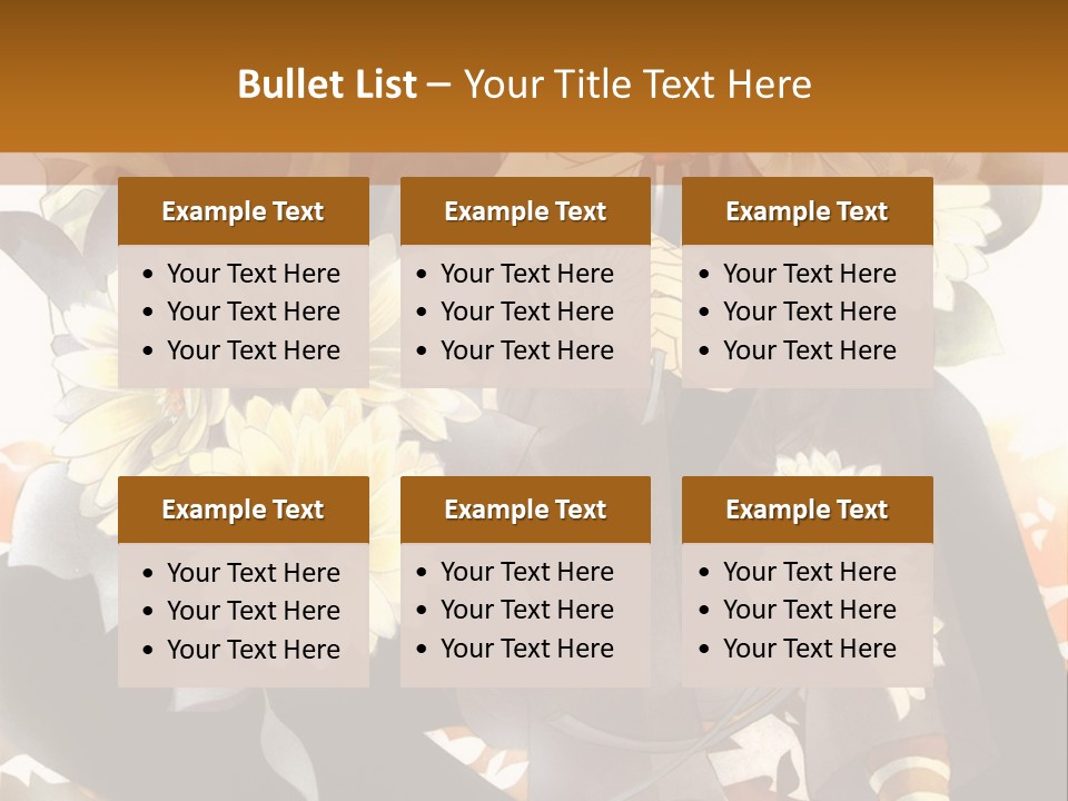 A Woman Sitting On A Tree With Flowers In Her Hand PowerPoint Template