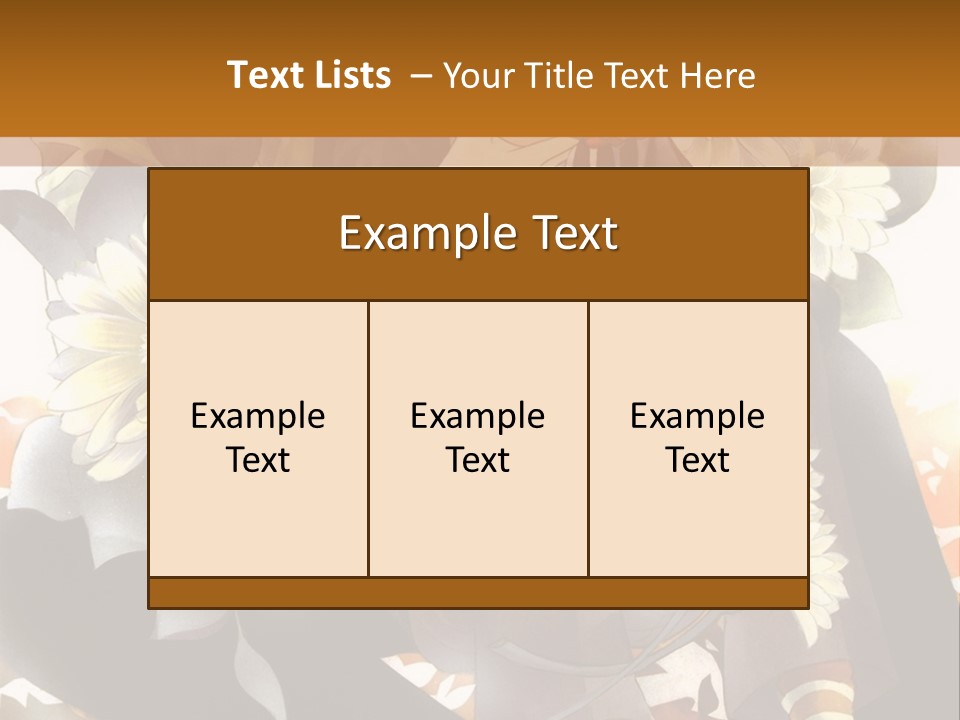 A Woman Sitting On A Tree With Flowers In Her Hand PowerPoint Template