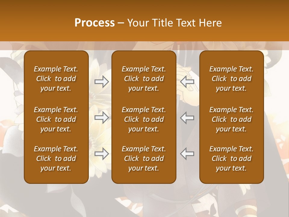 A Woman Sitting On A Tree With Flowers In Her Hand PowerPoint Template