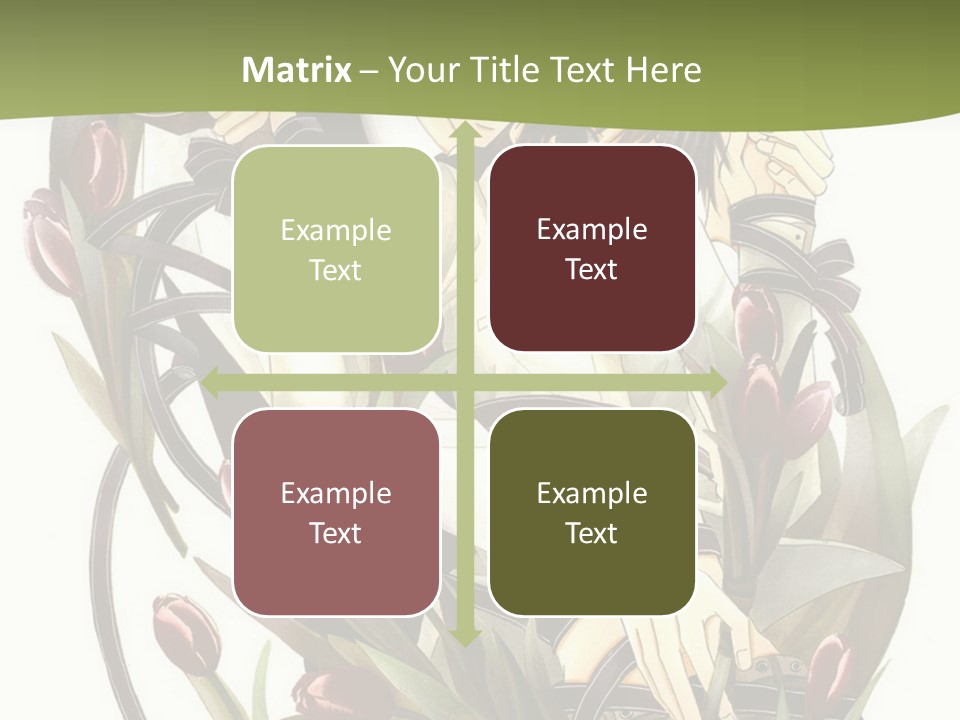 A Couple Of People Sitting Next To Each Other PowerPoint Template