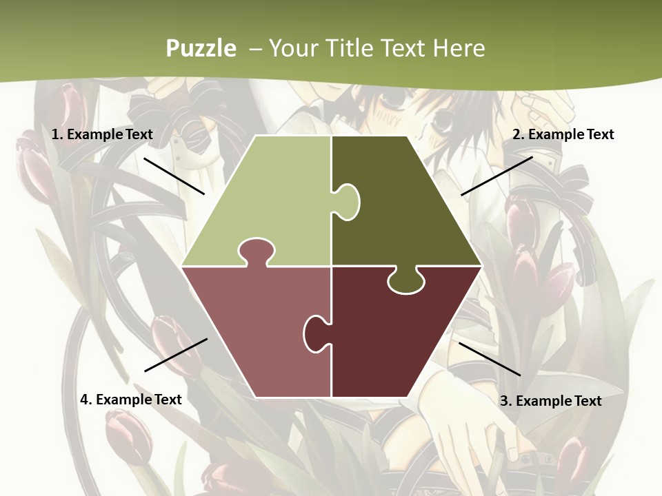 A Couple Of People Sitting Next To Each Other PowerPoint Template