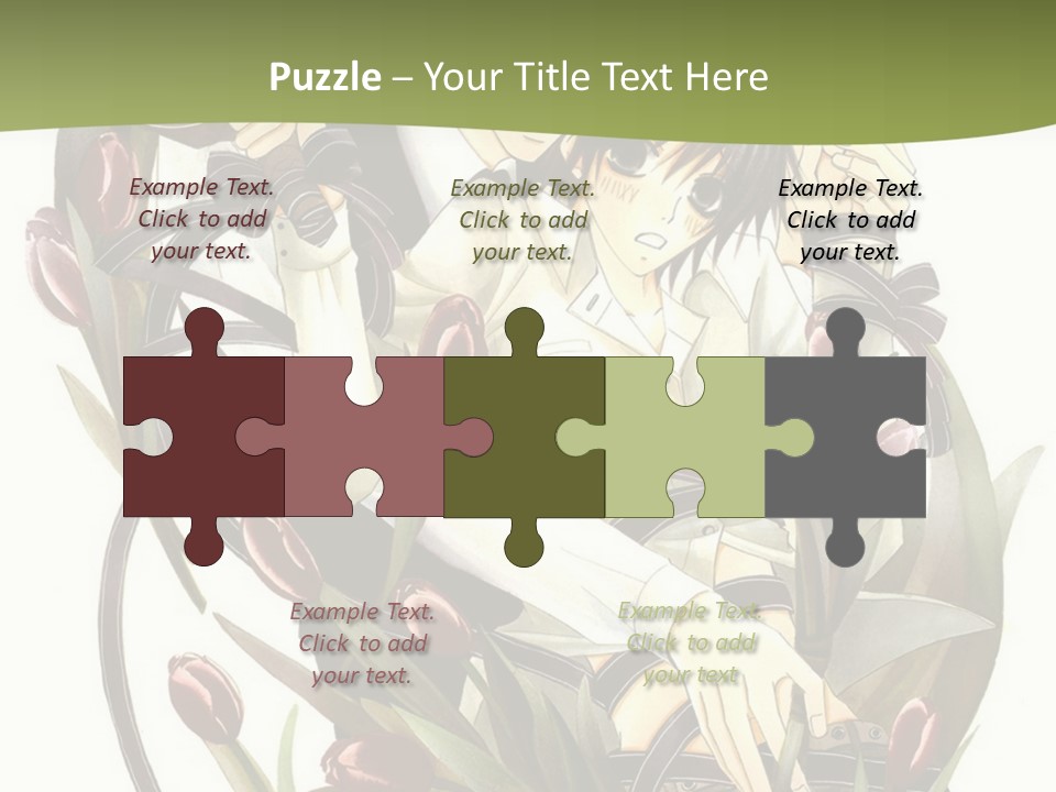 A Couple Of People Sitting Next To Each Other PowerPoint Template