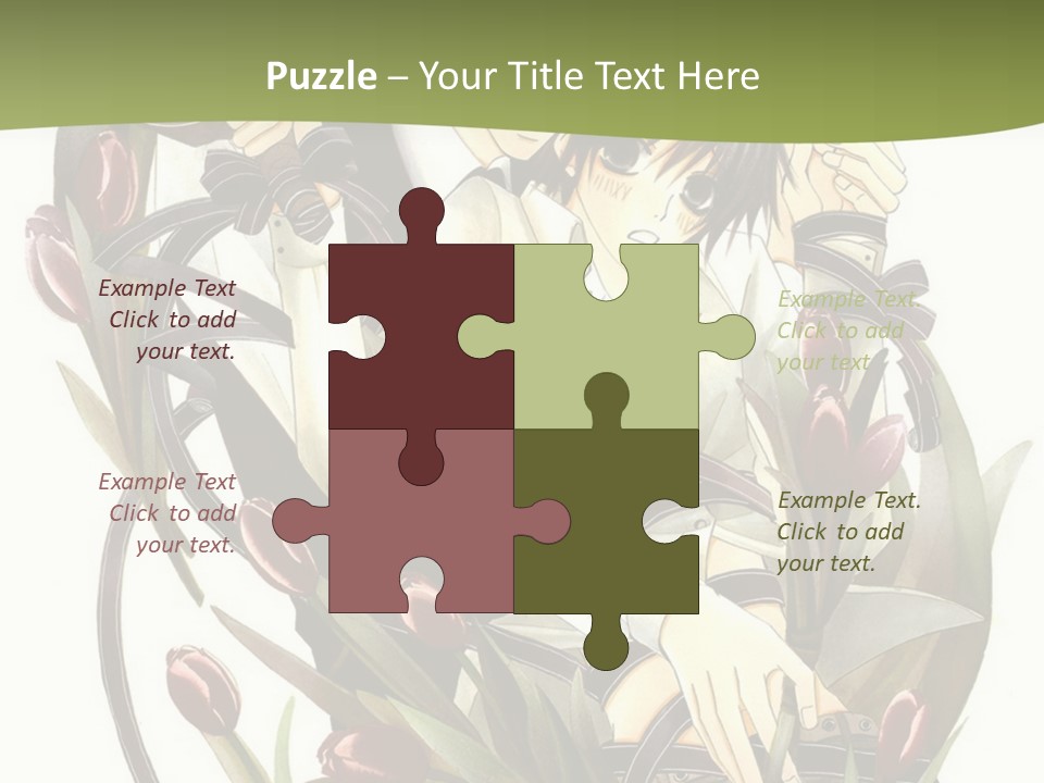 A Couple Of People Sitting Next To Each Other PowerPoint Template