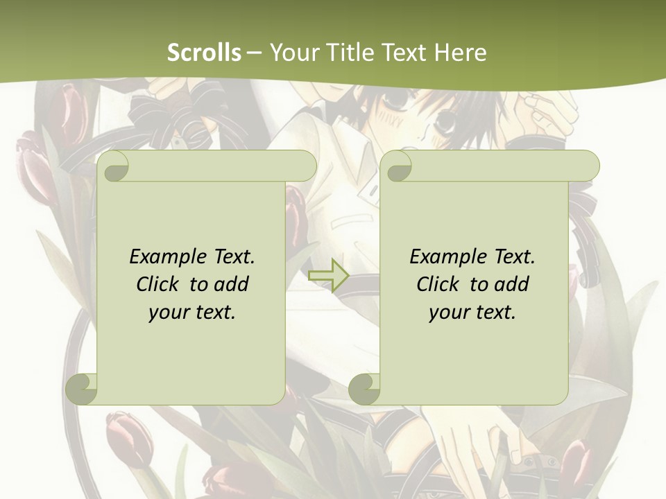 A Couple Of People Sitting Next To Each Other PowerPoint Template